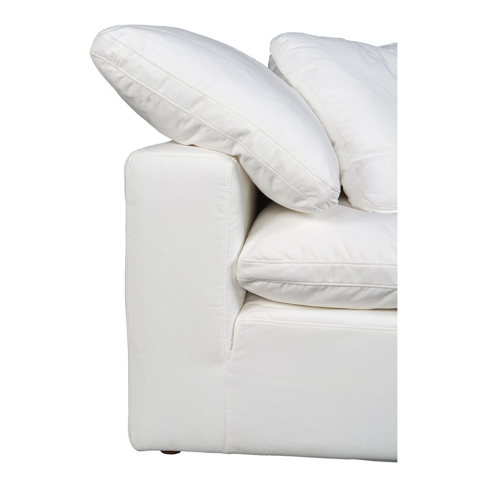Terra Condo Corner Chair Cream White. Picture 5
