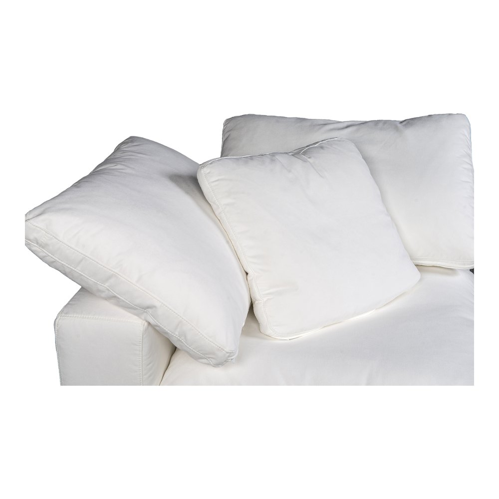 Terra Condo Corner Chair Cream White. Picture 6