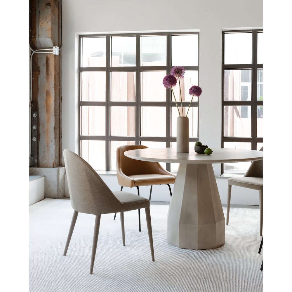 Burton Dining Chair Light Grey - Set Of Two. Picture 10