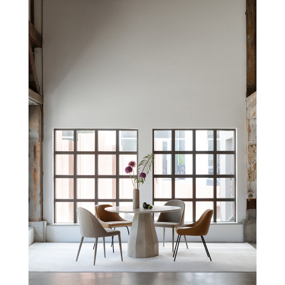 Burton Dining Chair Light Grey - Set Of Two. Picture 13