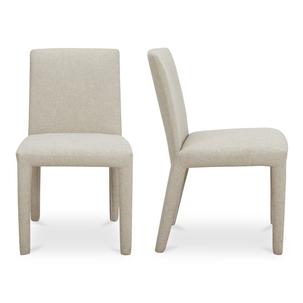 Monte Dining Chair Beige - Set Of Two. Picture 2