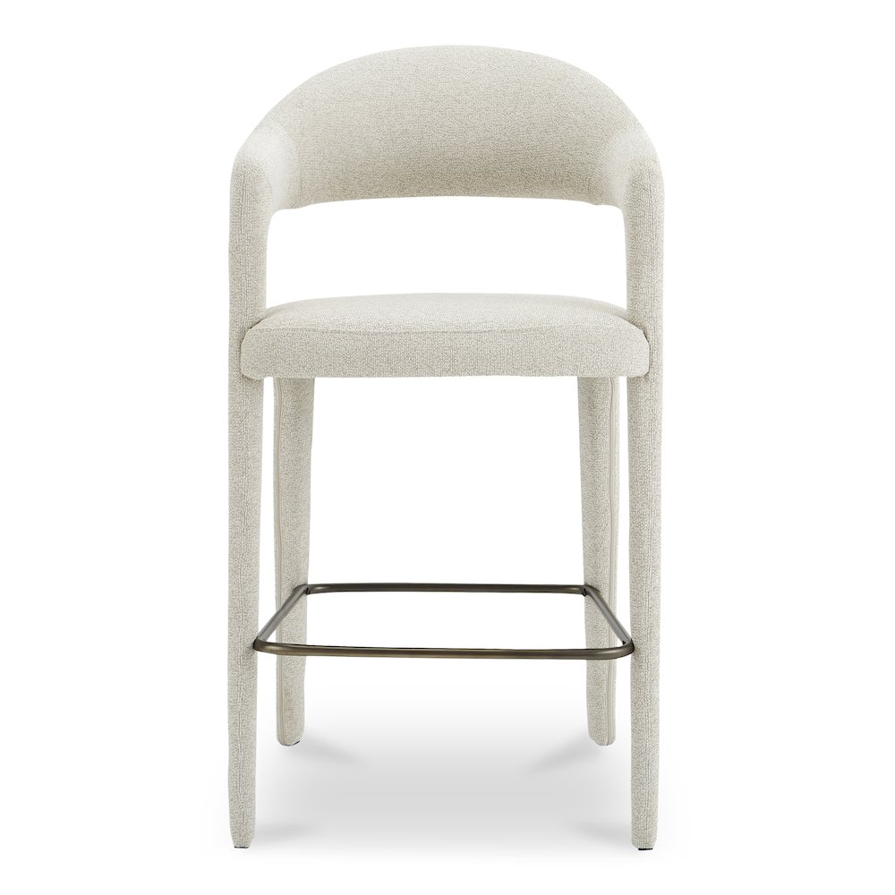 Martens Bar Stool Beige. Picture 1