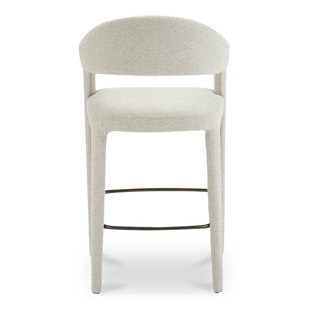 Martens Bar Stool Beige. Picture 4