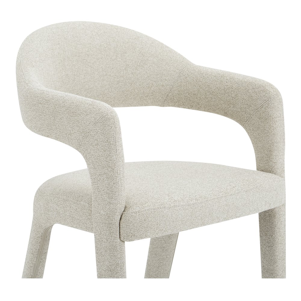 Martens Bar Stool Beige. Picture 5