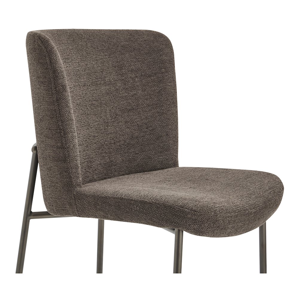Early Dining Chair Dark Brown-Set Of Two. Picture 5