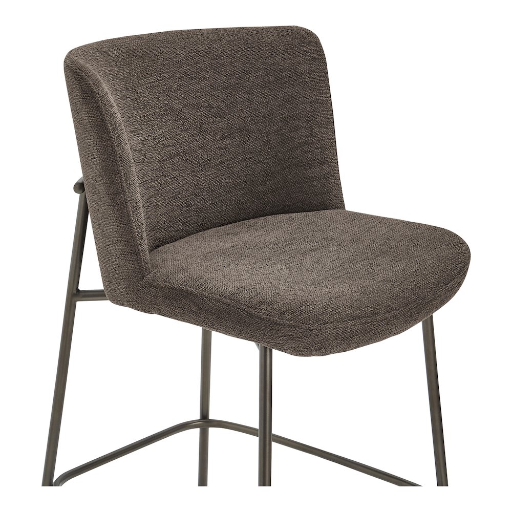 Early Counter Stool Dark Brown. Picture 5
