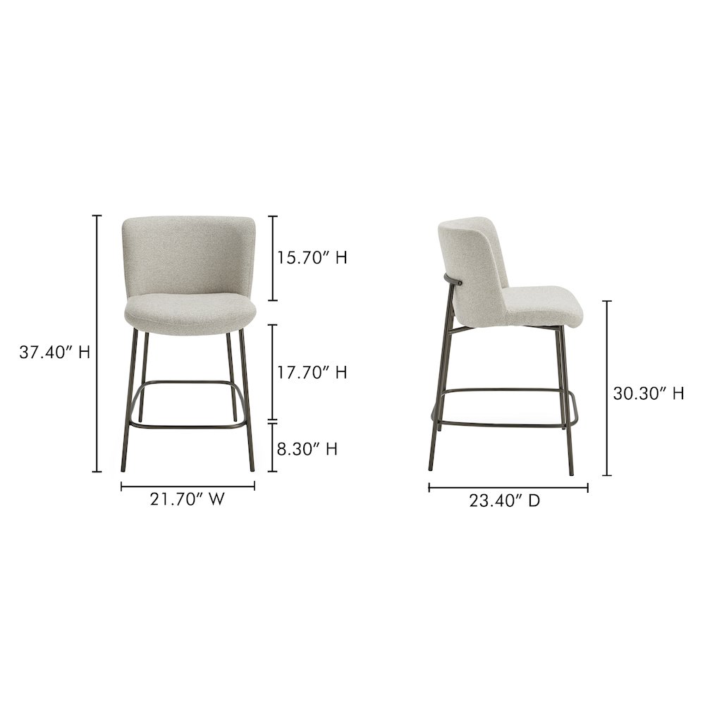 Early Counter Stool Beige. Picture 9