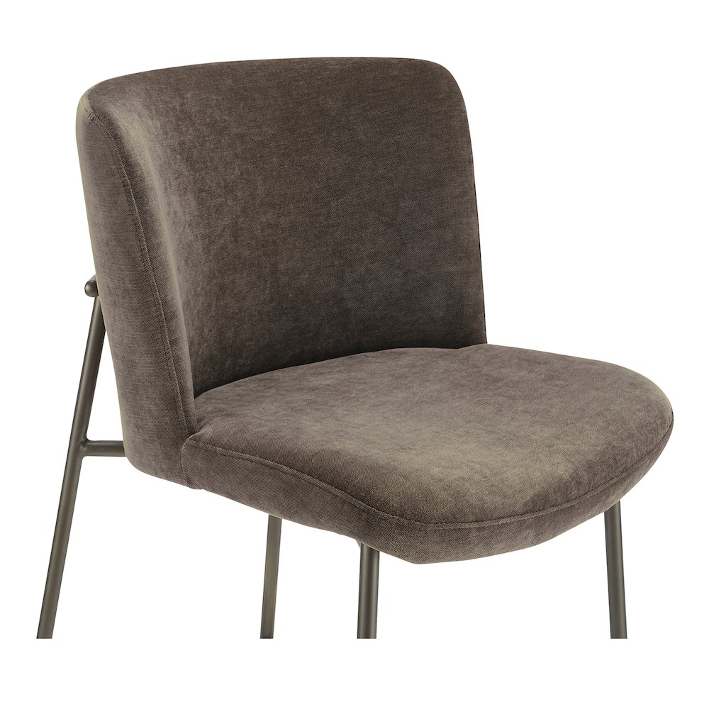 Early Bar Stool Dark Brown. Picture 5