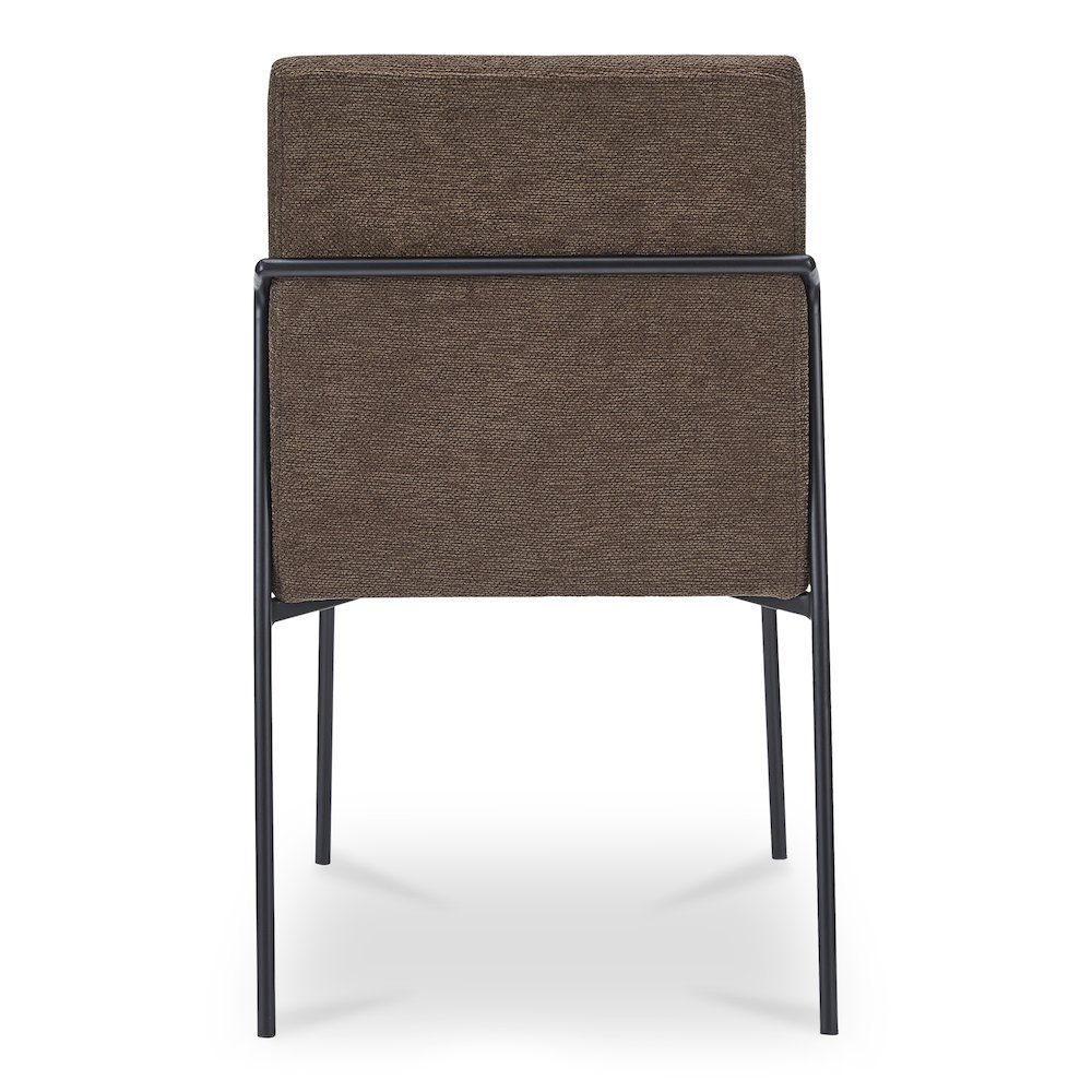 Danny Dining Chair Dark Brown Set of Two. Picture 5