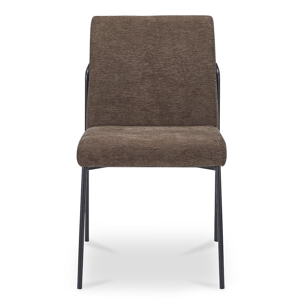 Danny Dining Chair Dark Brown Set of Two. Picture 4