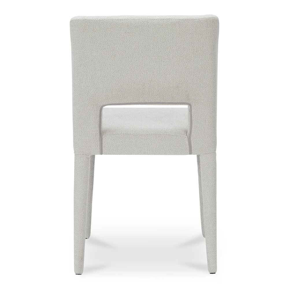 Joyce Dining Chair Beige-Set of Two. Picture 5