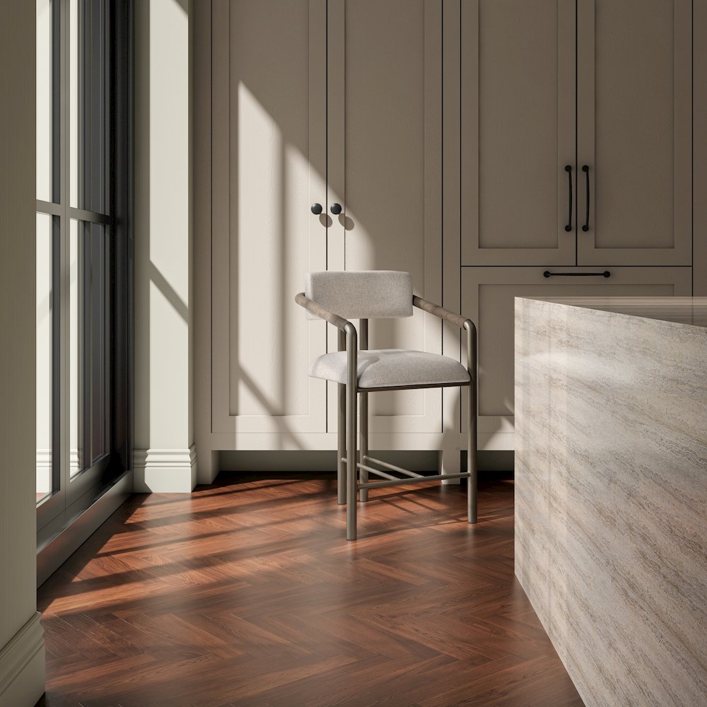 Cassidy Counter Stool Brown. Picture 7