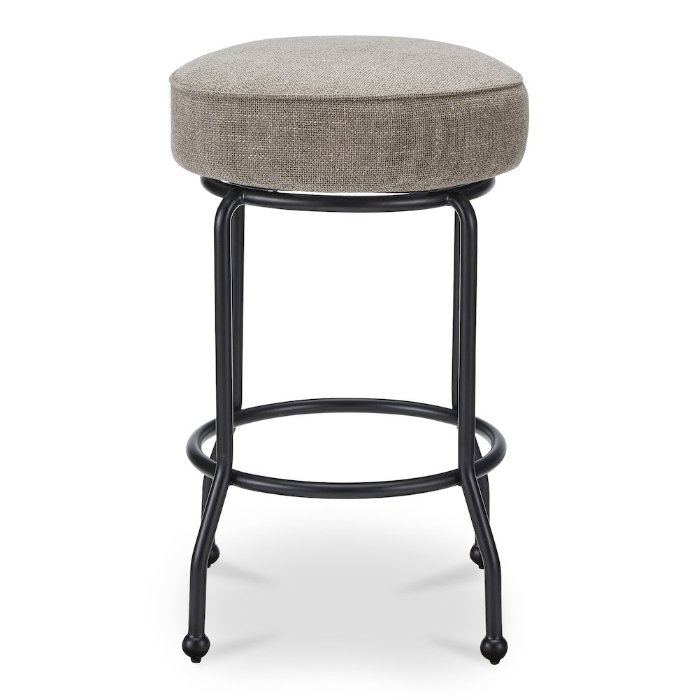Kelsey Swivel Counter Stool Light Brown. Picture 1