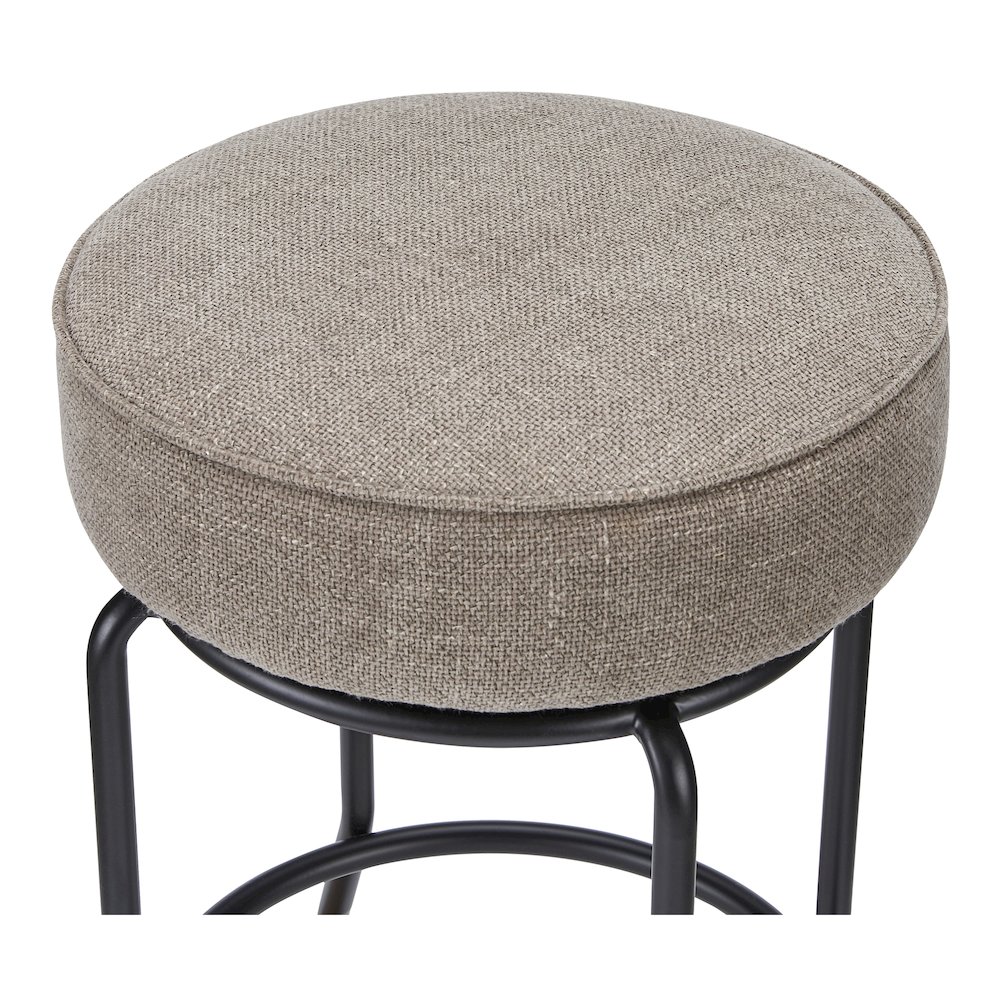 Kelsey Swivel Counter Stool Light Brown. Picture 3