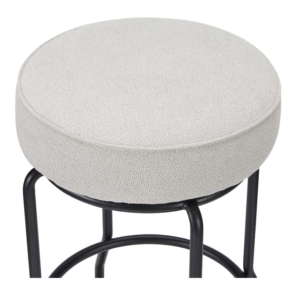 Kelsey Swivel Counter Stool Beige. Picture 3