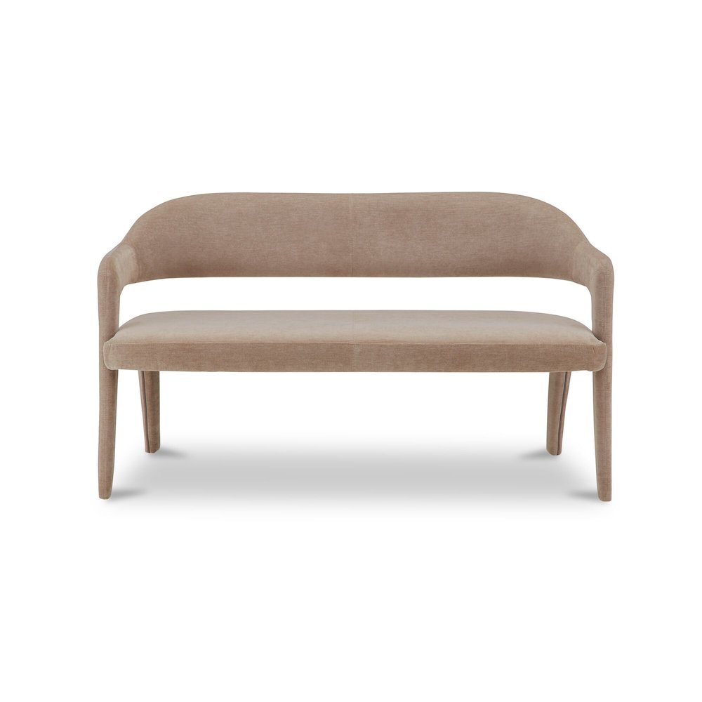 Martens Dining Bench Camel. Picture 1