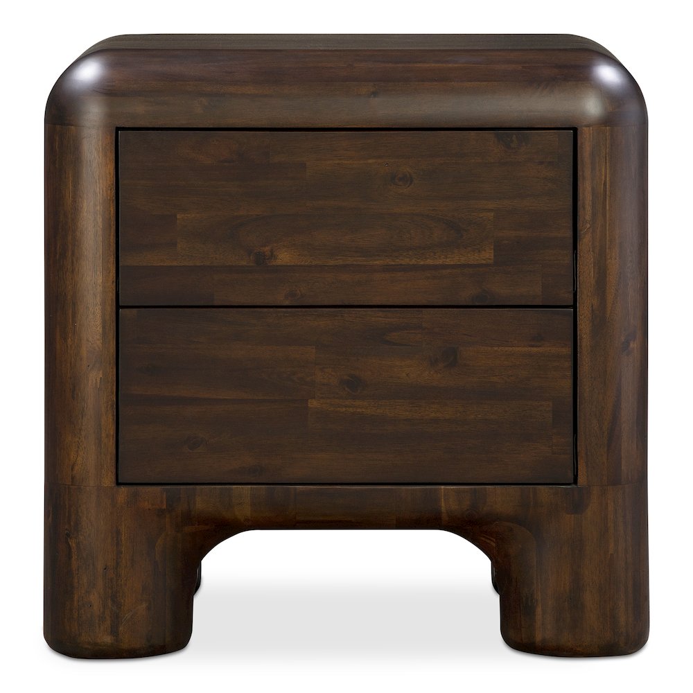 Rowan Nightstand Dark Brown. Picture 1