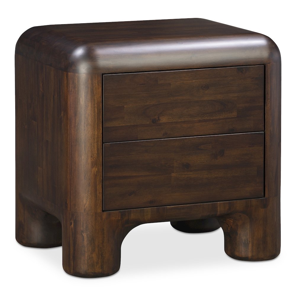 Rowan Nightstand Dark Brown. Picture 2