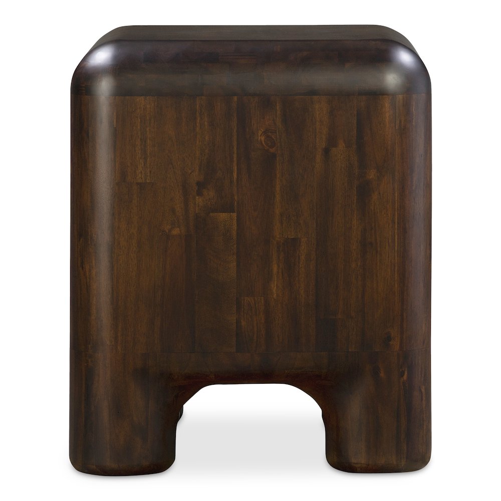 Rowan Nightstand Dark Brown. Picture 3
