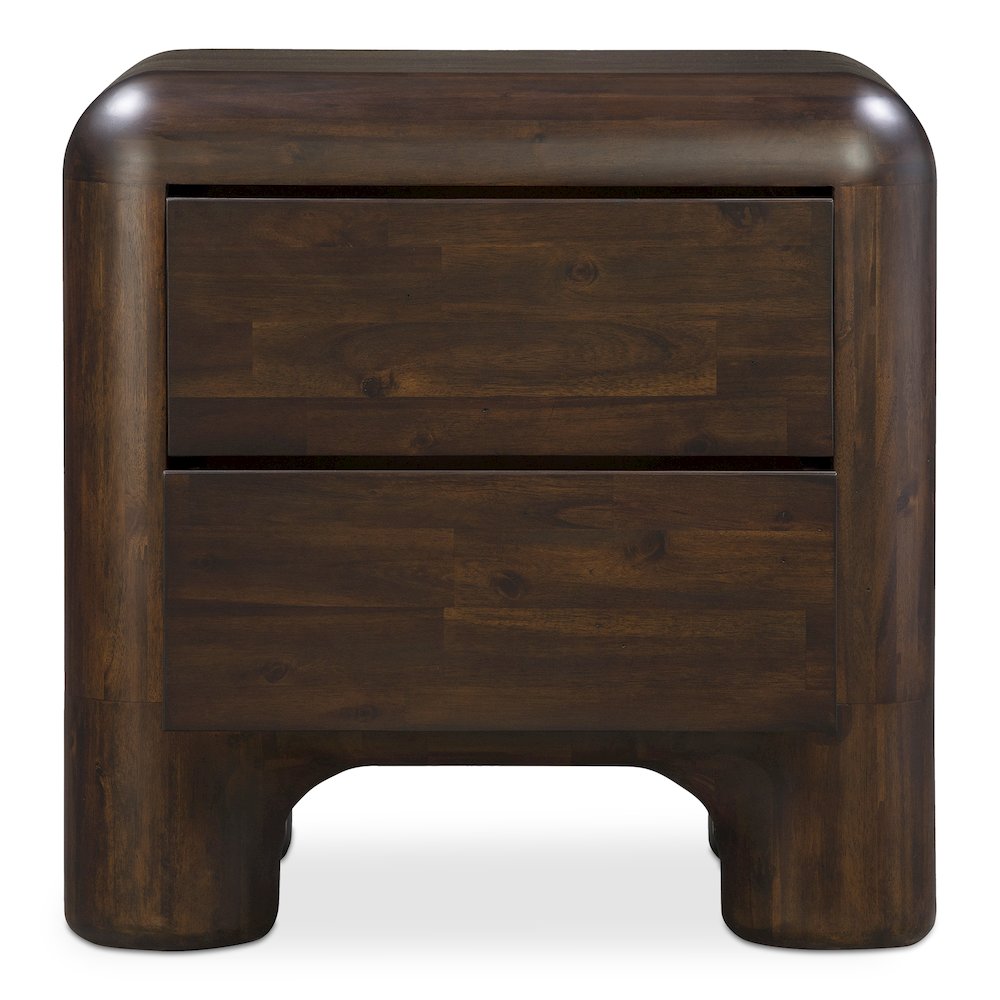 Rowan Nightstand Dark Brown. Picture 5