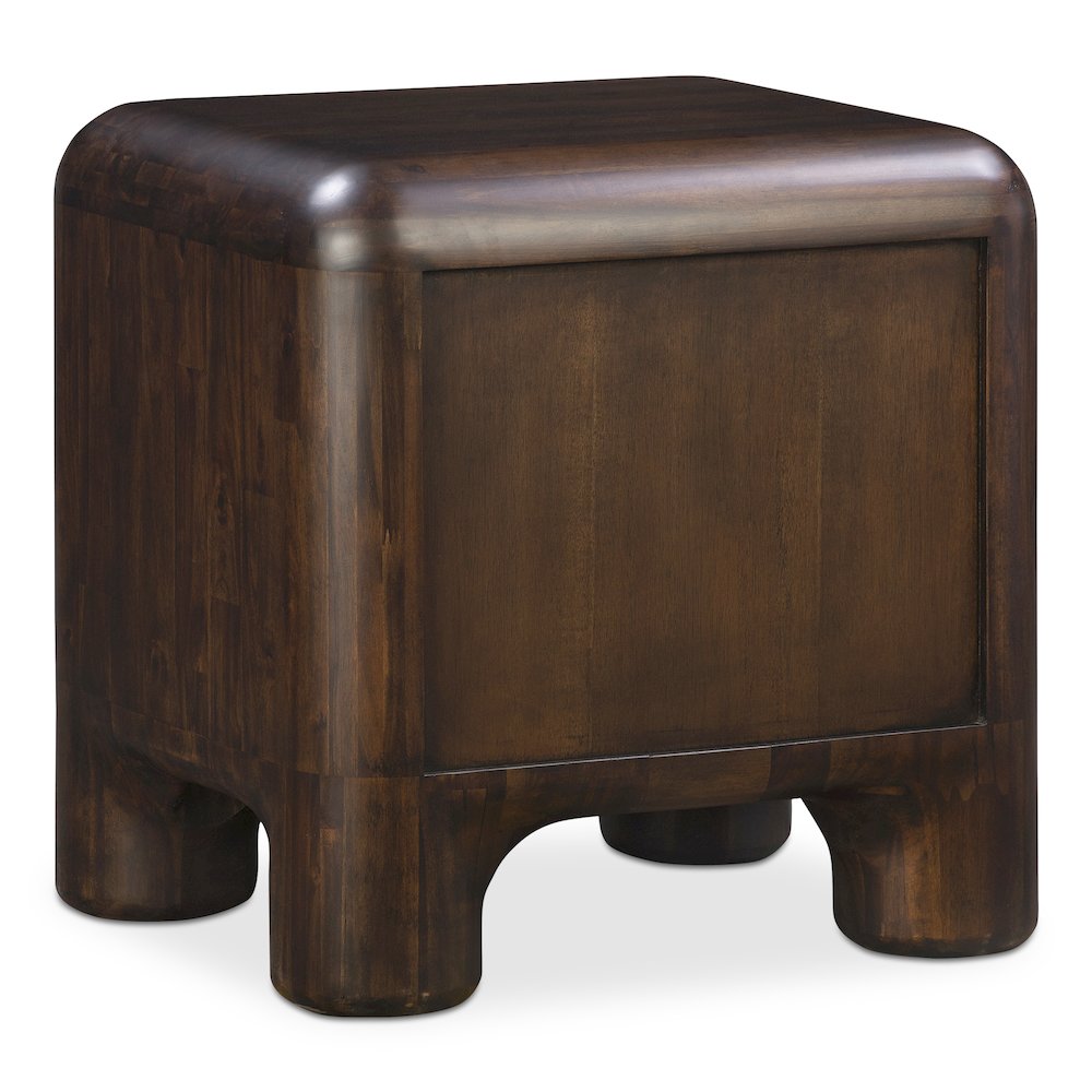 Rowan Nightstand Dark Brown. Picture 6