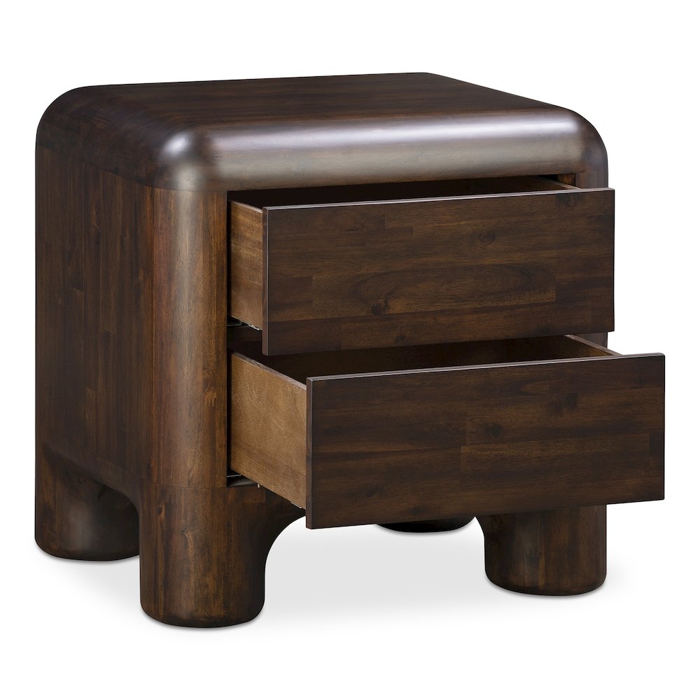 Rowan Nightstand Dark Brown. Picture 8