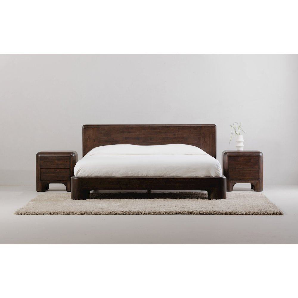 Rowan Nightstand Dark Brown. Picture 12