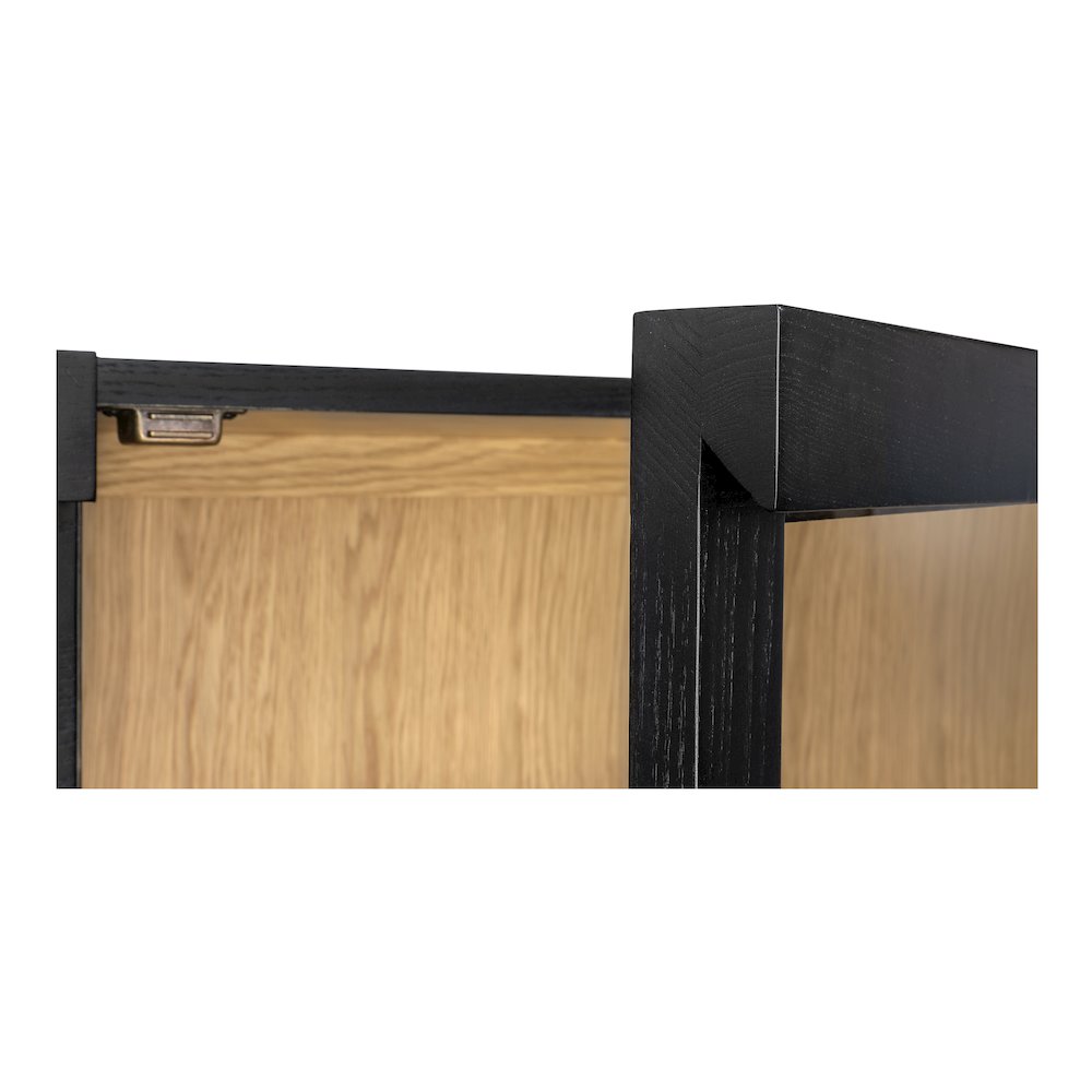 Charlotte Tall Cabinet Black. Picture 9