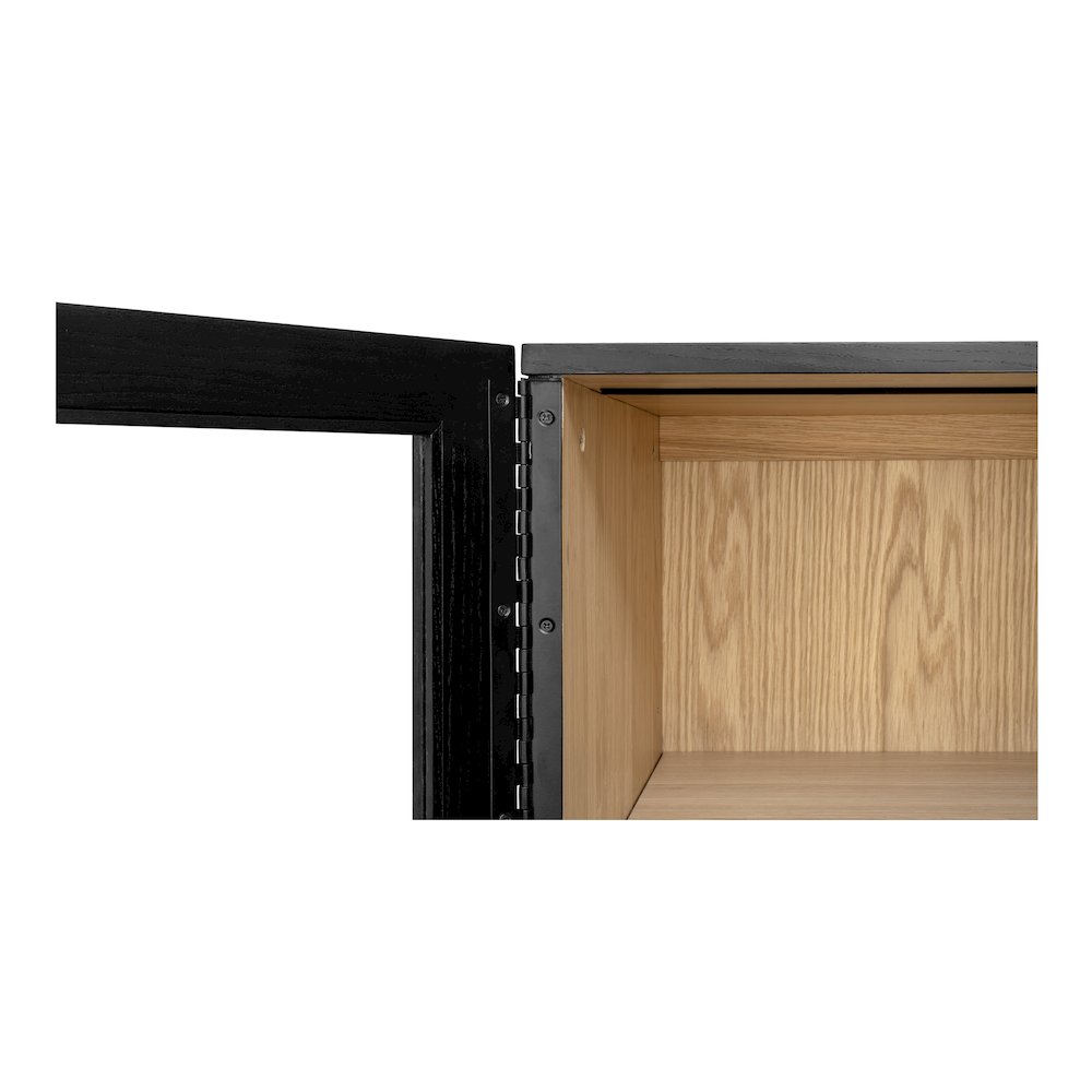 Charlotte Tall Cabinet Black. Picture 10