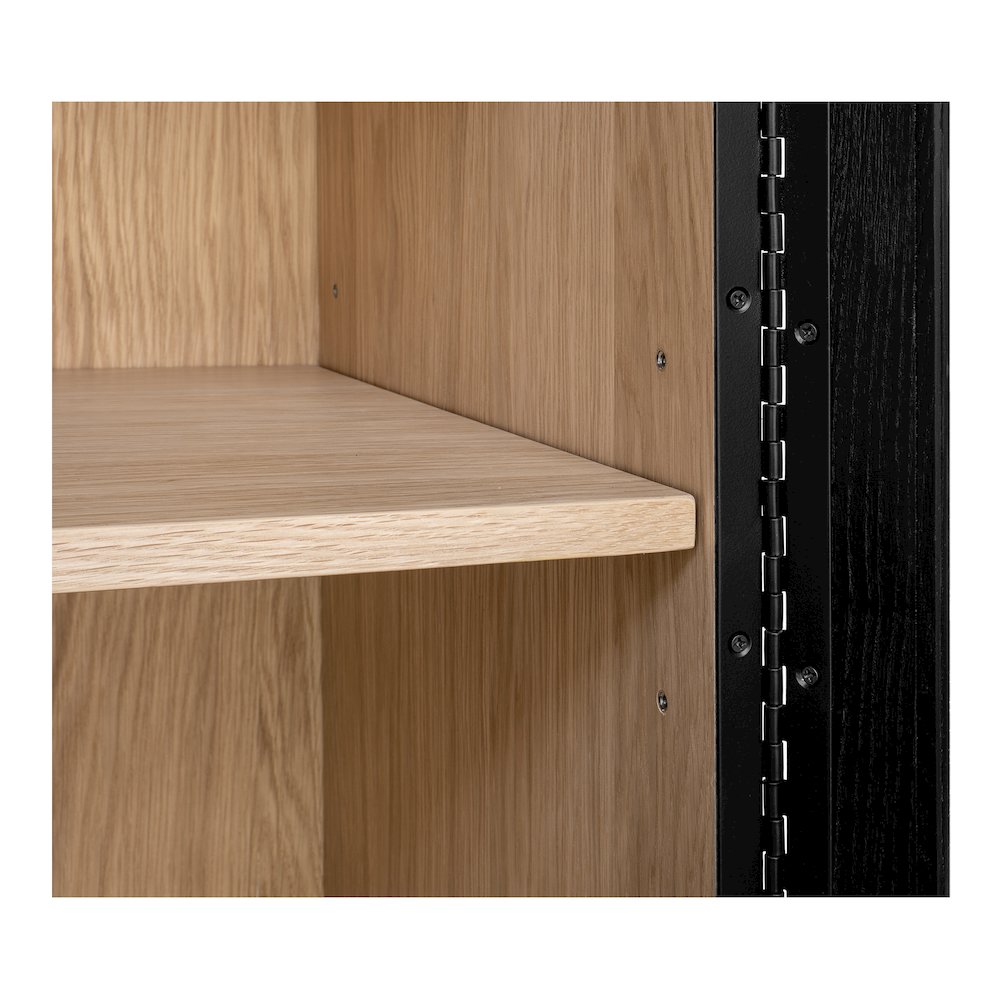 Charlotte Tall Cabinet Black. Picture 11