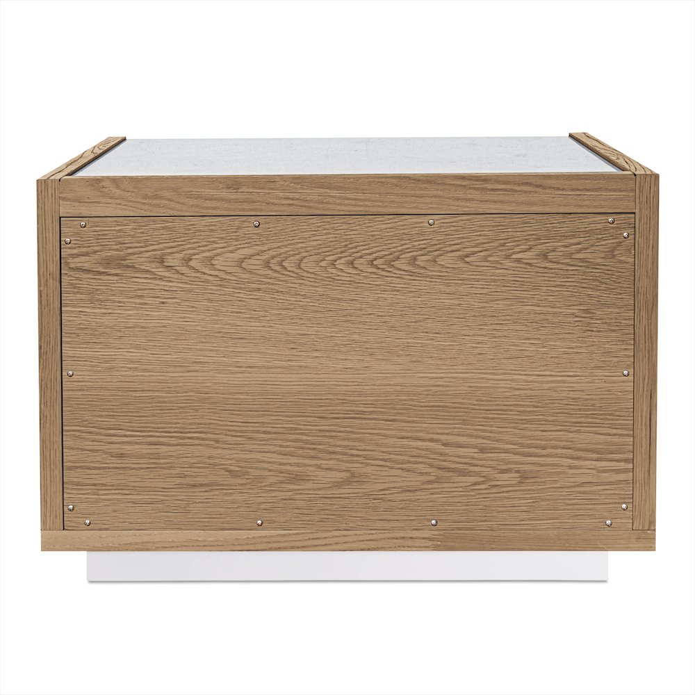 Ashcroft Nightstand Oak. Picture 4