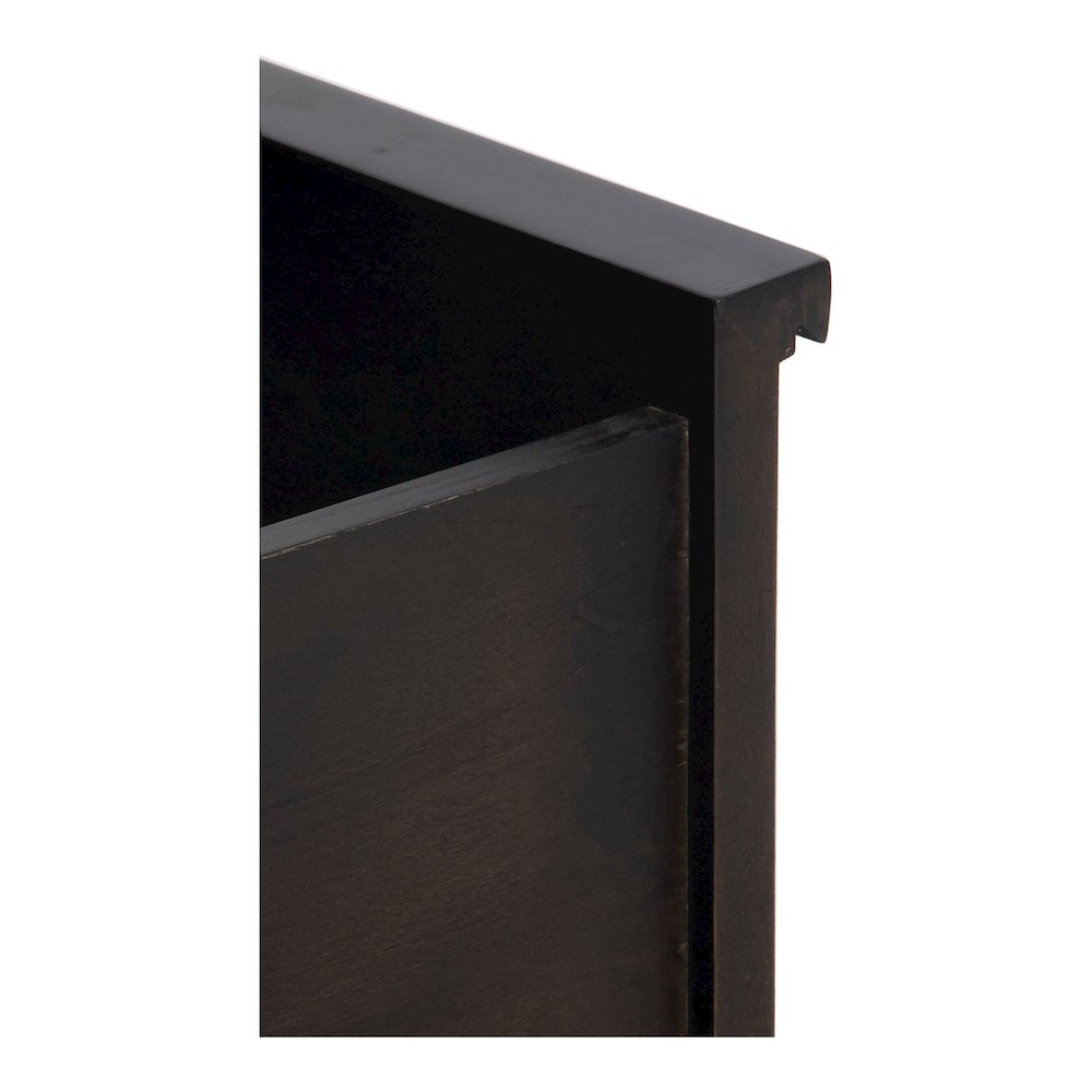 Ashcroft Nightstand Dark Grey. Picture 9