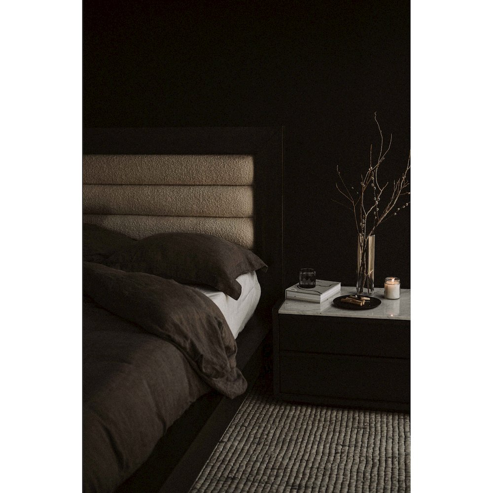 Ashcroft Nightstand Dark Grey. Picture 12