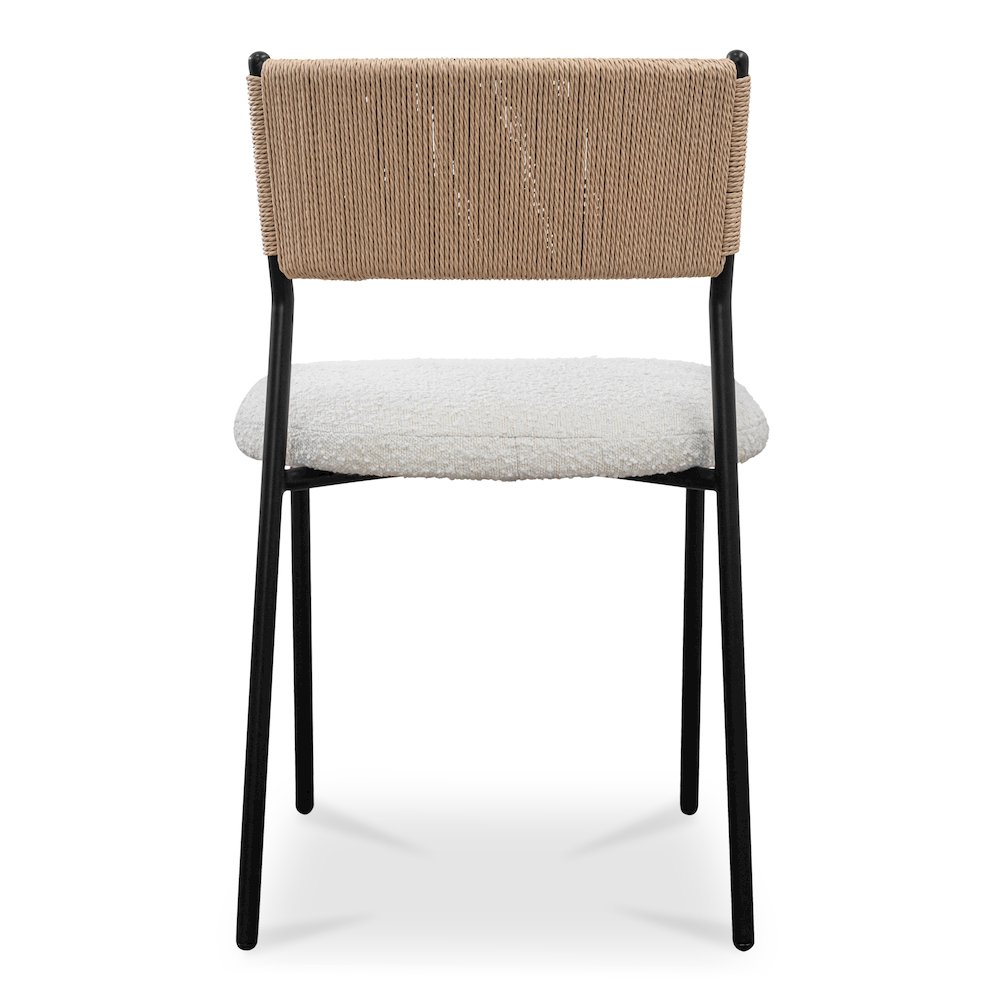 Foley Dining Chair White Set Of Two. Picture 5