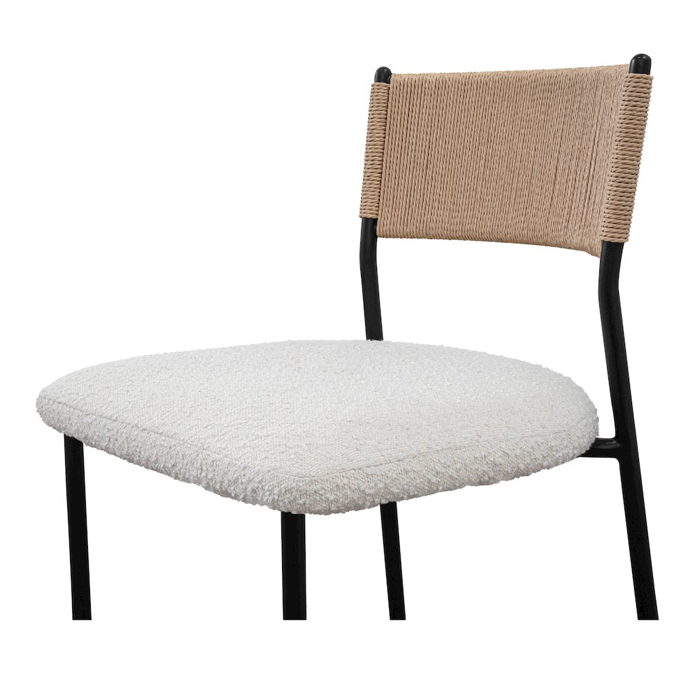 Foley Dining Chair White Set Of Two. Picture 6