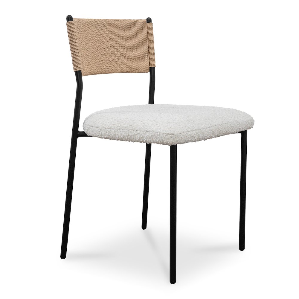 Foley Dining Chair White Set Of Two. Picture 2