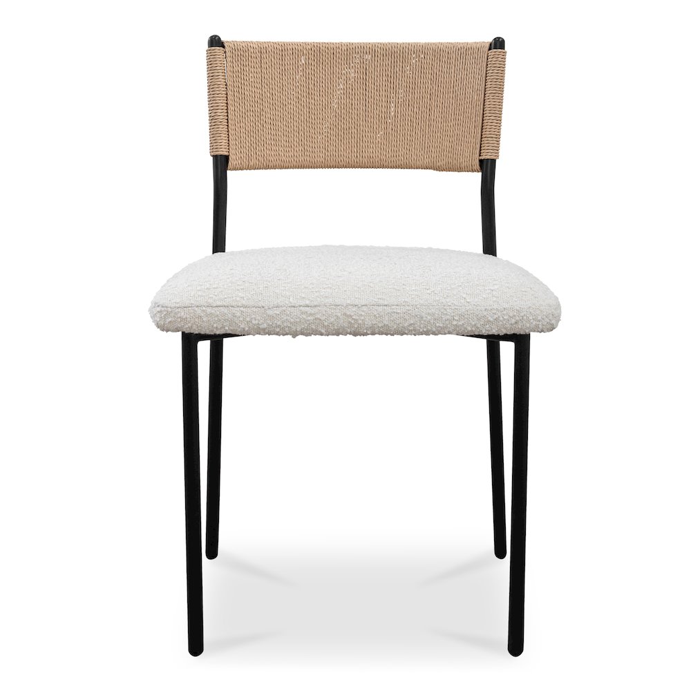 Foley Dining Chair White Set Of Two. Picture 4