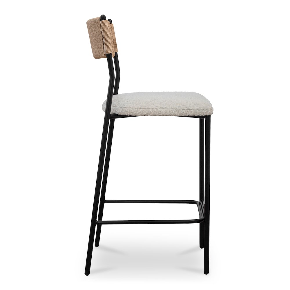 Foley Counter Stool White. Picture 3