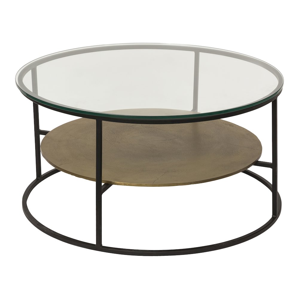 Callie Coffee Table Antique Brass. Picture 1