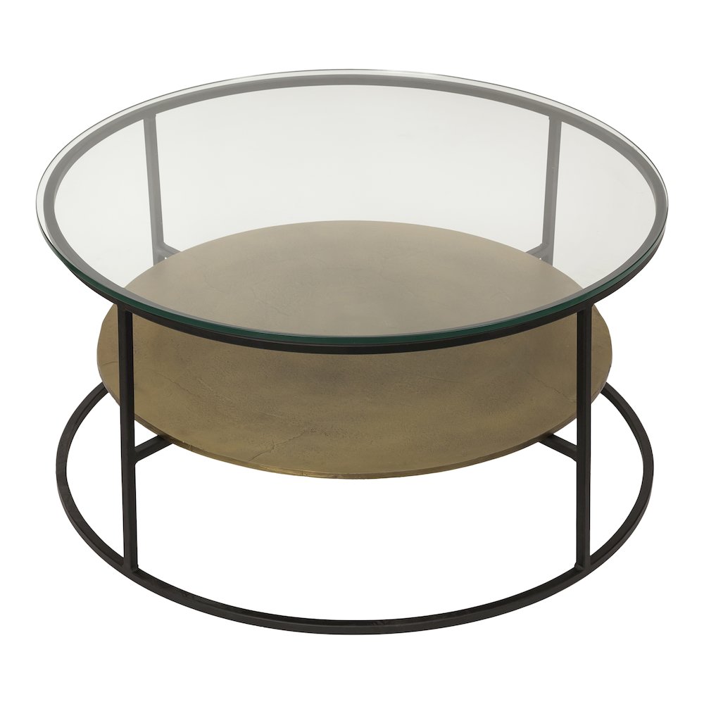 Callie Coffee Table Antique Brass. Picture 2