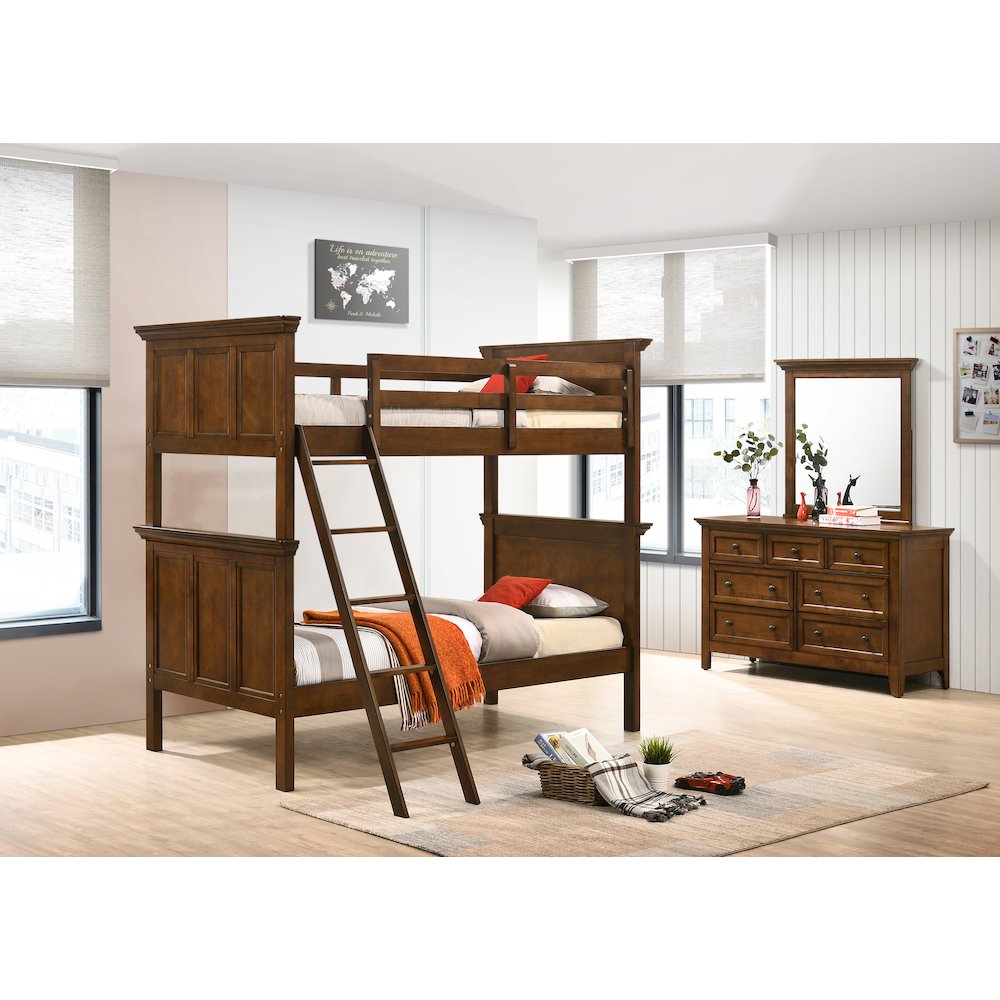 San Mateo Youth 7-Drawer Dresser, Tuscan. Picture 3