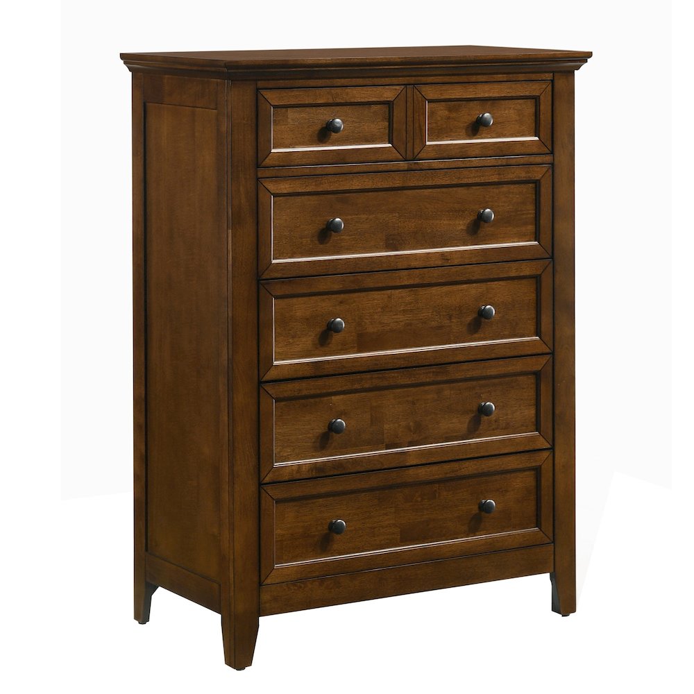 San Mateo Youth 5-Drawer Chest, Tuscan. Picture 1