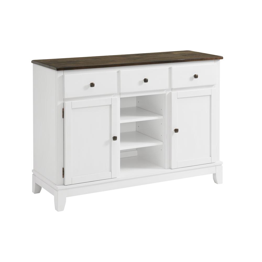 50" Wine Server in Gray & White. Picture 1