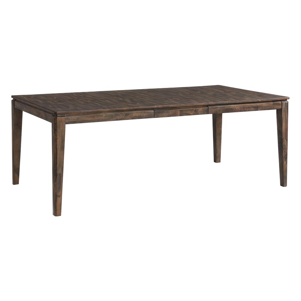 42 x 60-78" Dining Table in Brushed Mango. Picture 1