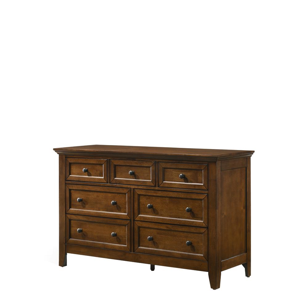 Dresser, 7 Drawer in Tuscan. Picture 1