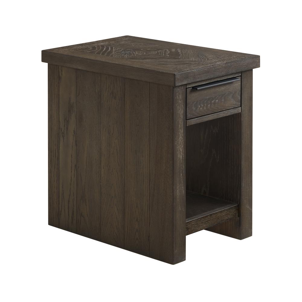16 x 24 Chairside Table in Reclaimed Chevron. Picture 1