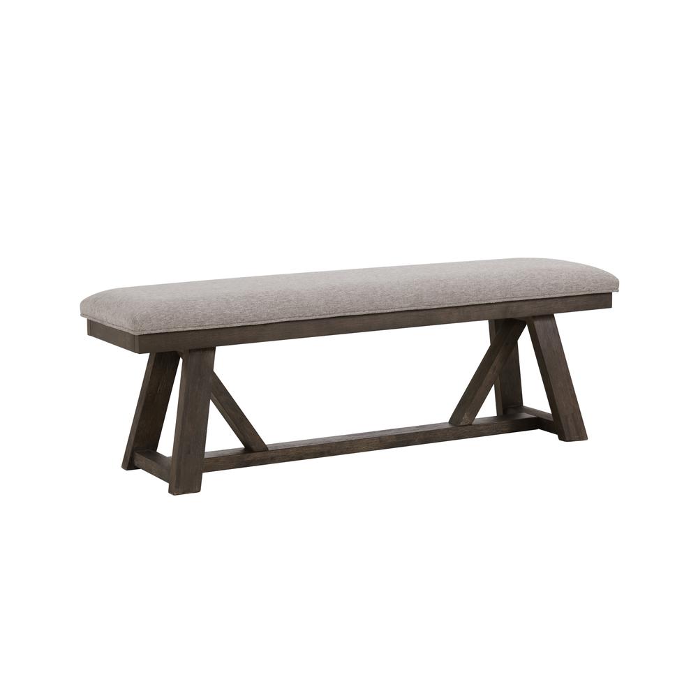 Backless Bench, 59" in Reclaimed Chevron. Picture 1