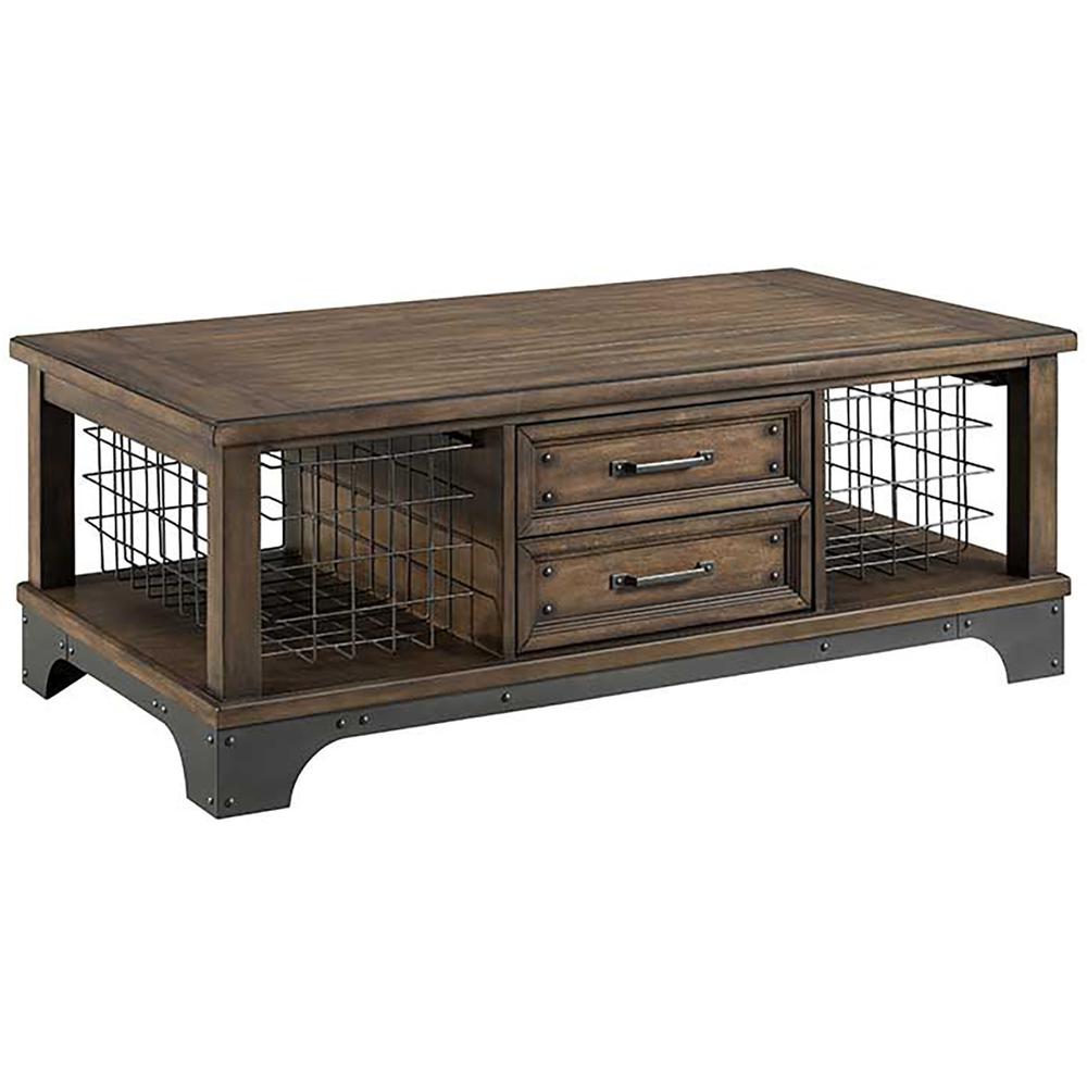 Coffee Table, 50 x 28 x 20 in Gun Powder Gray. Picture 1