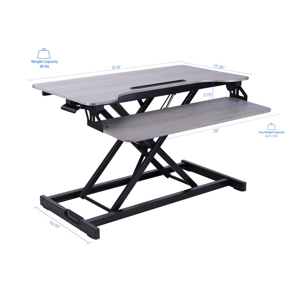 Rocelco Standing Desk. Picture 3