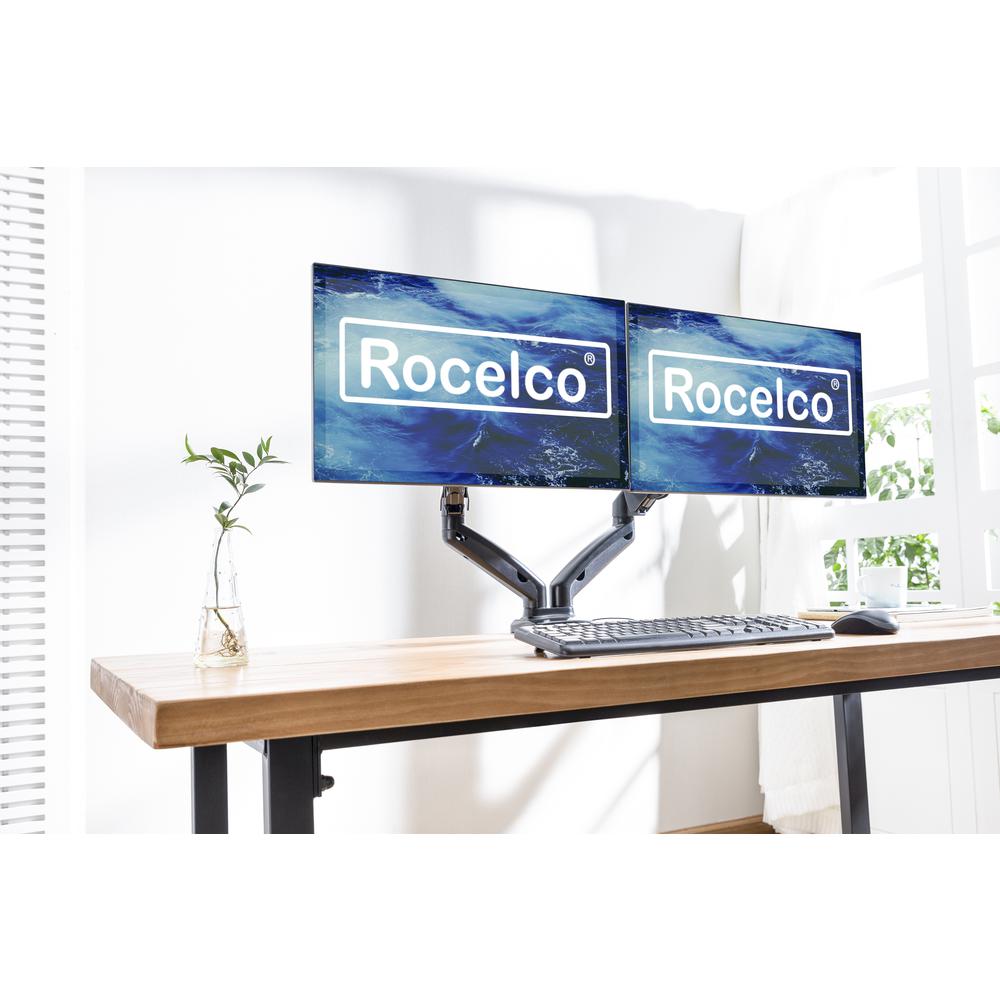 Rocelco 46" Large Height Adjustable Standing Desk. Picture 2